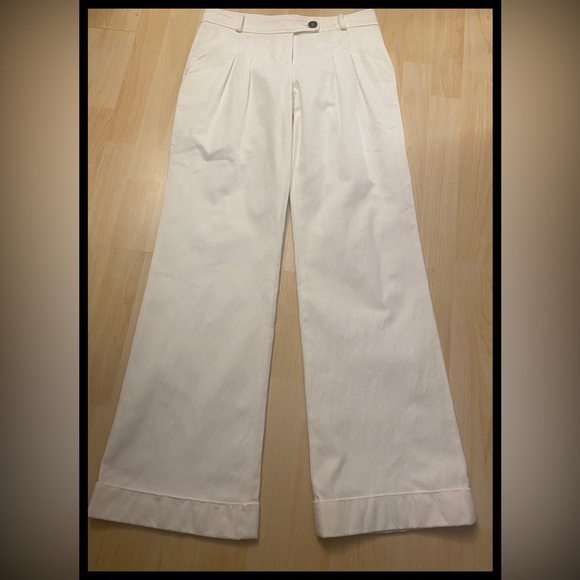Burberry Wide-Leg denim Trousers - Picture 1 of 14